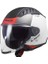 Copter 2 Urbane Mat Beyaz-Kırmızı Kask L 1