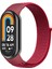 Xiaomi Mi Band 8 Mi Band 9 ile Uyumlu Kordon Hasır Spor Dokuma Kumaş Kordon Kayış 1