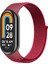 Xiaomi Mi Band 8 Mi Band 9 ile Uyumlu Kordon Hasır Spor Dokuma Kumaş Kordon Kayış 5