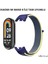 Xiaomi Mi Band 8 Mi Band 9 ile Uyumlu Kordon Hasır Spor Dokuma Kumaş Kordon Kayış 3