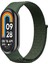 Xiaomi Mi Band 8 Mi Band 9 ile Uyumlu Kordon Hasır Spor Dokuma Kumaş Kordon Kayış 5