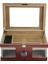 Italyan Sediri 2 Katlı Camlı Özel Humidor Puro Kutusu RD27KR 3
