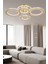 2023-4 Sarı Dimmer Kumandalı LED Avize 1