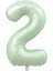 2 Rakam Adaçayı Folyo Balon 34 Inç 76-82 cm 1