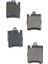 Mercedes W210 Kasa E200 Kompressor Paket Arka Fren Balata Takımı Ferodo Marka A0034205220 2