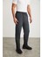 Erkek Jogger Duble Paça Paçası Lastikli Kumaş Pantolon 3