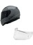 Rapıd 2 Nardo Gri Kask Renkli Cam 1