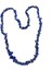 Sertifikalı Lapis Lazuli 80 cm Natural Kesim Doğal Taş Kolye 4