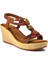 1563 24YS Kadın Günlük Sandalet Camel 1