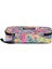 Oval Single Kalem Kutusu Kalemlik Flower Blur Mix 2o5 3