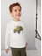 Erkek Çocuk Araba Baskılı Sweatshirt 1