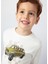 Erkek Çocuk Araba Baskılı Sweatshirt 2
