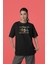 1984 Vintage Baskılı Unisex Oversize Pamuklu Tişört 3