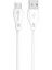 2.4A Micro USB Şarj ve Data Kablosu 2m Beyaz 1