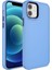 iPhone 12 Iz Yapmayan Pastel Görünümlü Şık Botox Premium Silikon Kılıf 1