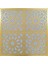 60X60 cm Asma Tavan Uyumlu LED Döşenebilir Tavan Paneli-Altın (Gold) Renk 1