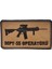 Mpt 55 Operatörü -Dikdörtgen Deri Peç - Arma - 2 Wolf Leather Patch 1