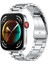 Huawei Watch Fit 3 Uyumlu Paslanmaz Çelik Kordon Pim Çevirici Aparatı ile Akılı Pimli Gümüş 1