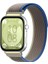 Huawei Watch Fit 3,4,4 Pro Uyumlu Trail Loop Cırtlı Bant Kordon Pim Çevirici Aparatı ile Akıllı Pimli Gri Mavi 1