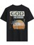 God Is Good T-Shirt Siyah Baskılı Oversize Bisiklet Yaka Kısa Kol 2