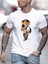 Cool Bear T-Shirt Beyaz Baskılı Oversize Bisiklet Yaka Kısa Kol 2