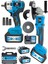 Usa Powertools Ultra 2 Li Set Şarjlı Taşlama Şarjlı Somun Sıkma Sökme 88 V Setli -Mavi 2