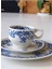 Valeria Üçlü/trio Çay Fincanı Vitro Porzellan Antıque Tea Cup & Saucers 4