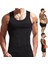 Orta Toscana Model Göbek Düzleştirici Spor Korse Atlet Fit Gösteren Atlet Siyah Renk Dokuma Slip Si 1