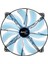 Silent Master 200 mm Mavi LED Fan 1