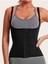 Type 1 Trigoso Model Askılı Latex Spor Korse Bel Şekillendirici 4 Aşamalı Korse Siyah Renk Slip Tek 3