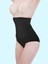 Örme Private Model Dikişsiz Slip Yüksek Bel Göbek Toparlayıcı Spor Korse Slip Yüksek Bel Slip Siyah 3