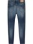 Tommy Hilfiger Erkek  Klasik 5 Cepli Mavi Denim Jeans 2