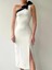 Nadya Midi Atlas Elbise 5
