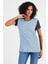 Alexandergardı Çizgili Regular Fit T-Shirt (B20-130515) 5