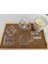 6 Adet Good Morning Yazılı Borasilikat Kahve Fincanı Kahve Bardağı Espresso Bardağı Kahve Yanı 100 ml 2