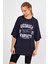 Alexandergardı Baskılı Oversize T-Shirt (E23-0046 01) 4