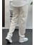 Erkek Rahat Kesim Keten Pantolon Krem EDW138 3