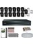Rivo Dcam 13 Kameralı 40 Metre Gece Görüşlü Set 1 Tb 7/24 HDD 1