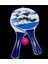 Beach Ball Ahşap Plaj Tenis Raketi ve Kaliteli Top Fileli Set (2 Raket + 1 Top) 1