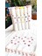 (6'lı Set) Çeyizlik Kalp Nakışlı Ponponlu Bukle Lüks Havlu Seti 30X50 Cm. 2