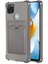 Realme C21Y Kılıf Darbe Emici Köşe Korumalı Kartlıklı Cüzdanlı Silikon Kapak 1