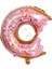 Donut Folyo Balon Renkli 75 cm 1