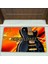 Gitar Desenli Dekoratif Kapı Önü Paspası No: 1351 1