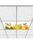 60X60 LED Panel Aydınlatma Armatür Avize Sıva Altı Desenli 1x2 Ikili Grup 46510973SA 1