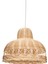 Bilge Bohem 20 - 34 cm Rattan Bambu Hasır Çocuk Odası Avize Bebek / Çocuk Odası Eskitme Bambu E27 Bej 1 2