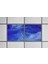 60X60 LED Panel Aydınlatma Armatür Avize Sıva Altı Desenli 1x2 Ikili Grup 46510952SA 3
