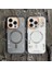 Apple iPhone 12 Pro Max Uyumlu Mat Magsafe Özellikli Kamera Koruma Çerçeveli Metal Tuşlu Kılıf 3