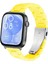 Huawei Watch Fit 3,4,4 Pro Uyumlu Reçine Kordon (Pim Çevirici Aparatı ile Akıllı Pimli) Sarı 1