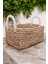 El Yapımı Doğal Muz Lifi Sepet 23x32x16 Cm Banyo, Mutfak, Oturma Odası, Yatak Odası Için Oceanpoint 2