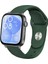 Huawei Watch Fit 3,4,4 Pro Uyumlu Jel Silikon Kordon Pim Çevirici Aparatı ile Asker Yeşil 1